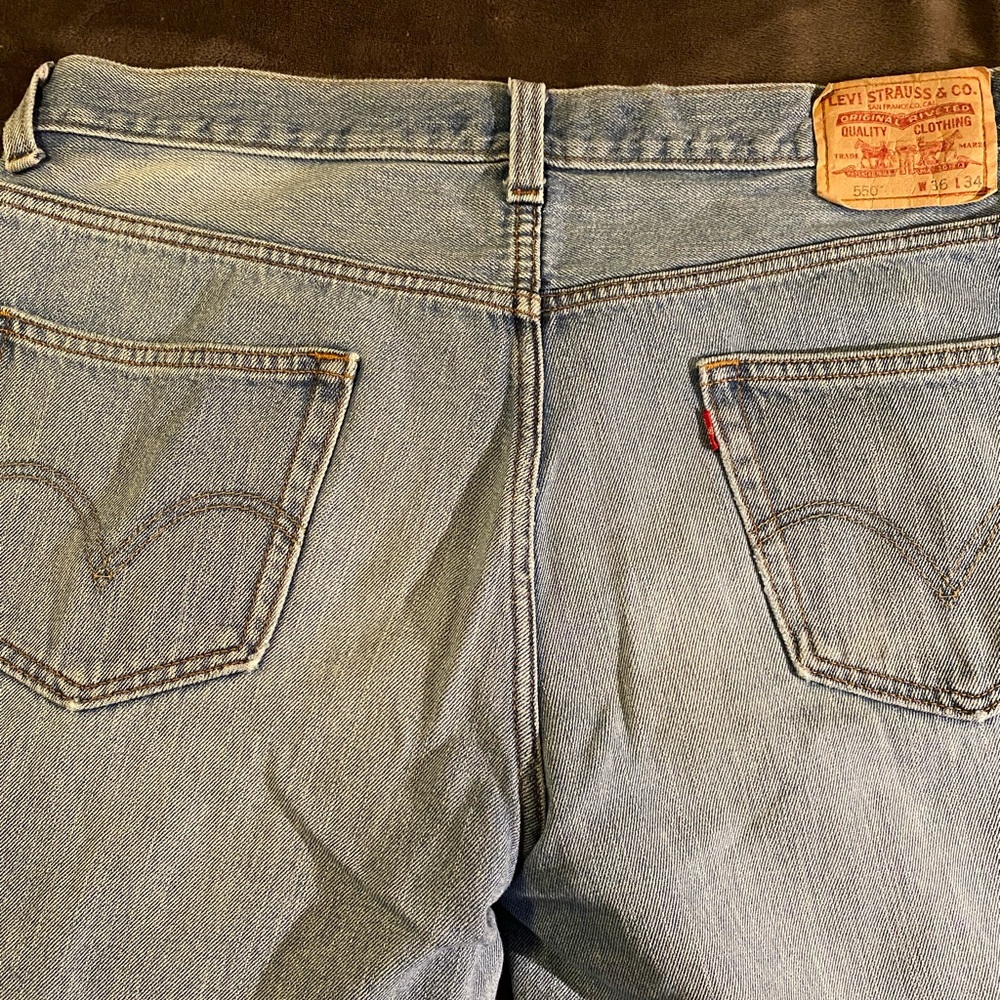 Mens Levi's 550 36x34